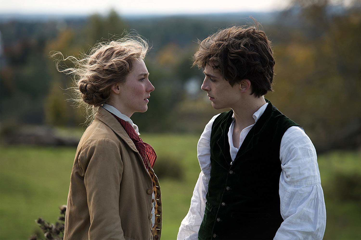 'Little Women' still - Ronan, Chalamet